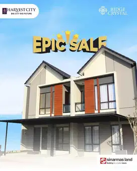 Investasi Tepat!! Rumah 2 lantai lengkap dengan fasilitas