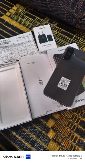 samsung A56 12/256 baru open box aja 100% new nota ada