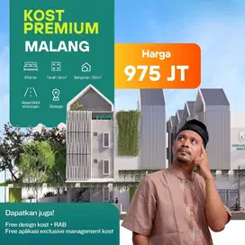 Kost kota Malang Premium dekat Kampus UB dan UMM Full Furnished