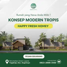 Happy Fresh Homey : Rumah Salatiga Konsep Modern Tropis di Tengah Kota