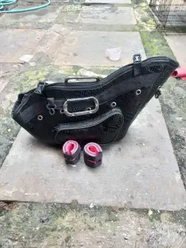 Tas ayam sama barbel ayam