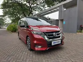 DP 5JT Nissan Serena 2.0 Highway Star AT 2019 Merah CRFSB
