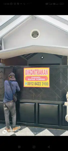 Rumah dikontrakan/disewakan di Delta Sari Indah