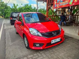 Honda Brio E satya 2017 PMK 2018 Plat W Adin mobil bekas sekoto kediri