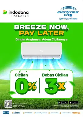 PROMO CICILAN KHUSUS AC & AIR COOLER