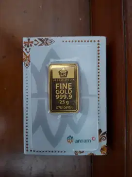 Emas Logam Mulia Antam 25gr