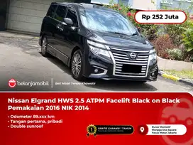[CAMERA 360] Nissan Elgrand Highwaystar 2.5 ATPM Black NIK 2014/2015