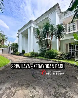 Dijual Rumah di Sriwijaya Kebayoran Baru , area Senopati dekat R1 1