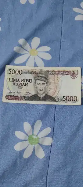 Uang kertas 5000 rupiah