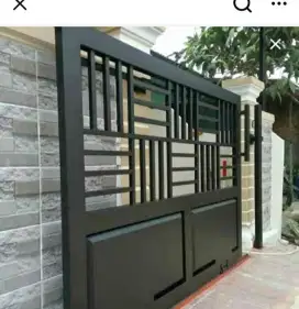 Pagar hollo minimalis 43