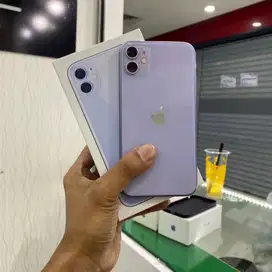 Iphone 11 64gb second ex inter all operator fullset udh ganti lcd
