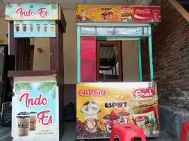 Both minuman neon box