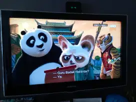 LCD TV Samsung 32 Inch Full HD. Minus. Tanpa kaki