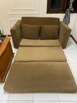 Dijual Sofa Bed Suede