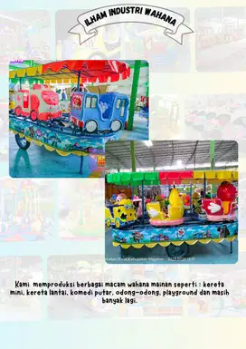 odong-odong kereta panggung