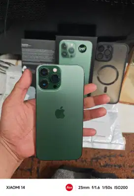 iPhone 13 Pro Max 128Gb iBox Normal Fullset Original Siap Pakai