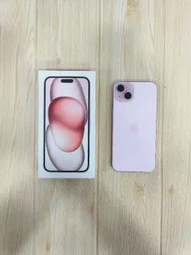 ( Second ) IPhone 15+ 128GB - Pink | IBOX | Fullset 100% Original
