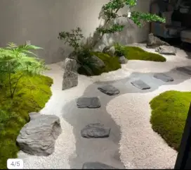 Taman jepang di PIK