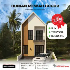 Rumah Murah Special Promo Di Yasmin Bogor