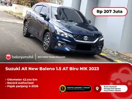 [ PAJAK PANJANG ] Suzuki All New Baleno 1.5 AT Biru 2023/2024