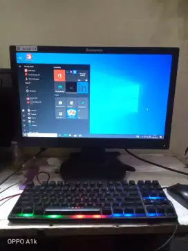 jual monitor LED PC masih normal siap pake