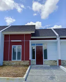 Rumah komersil free 3 x angsuran