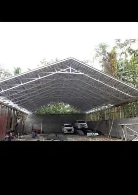 Bahan dan rangka atap baja ringan