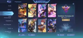 Jual akun mobile legend