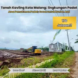 Tanah dijual bandulan sukun kota malang 150 juta
