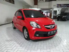 Honda Brio Satya E 1.2L Manual Tahun 2015 Merah Metalik