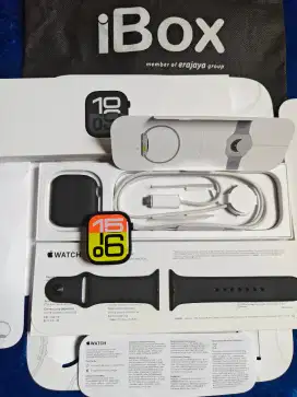 Apple Watch iWatch Series 10 46mm iBox Jet Black BH 100 Fullset Ori
