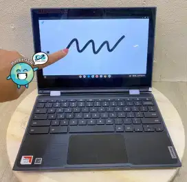 Laptop Lipat Lenovo Dell Yoga touchscreen siap pakai chrome COD