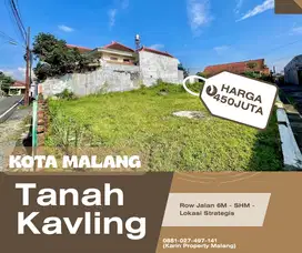 DIJUAL TANAH MURAH DEKAT POROS JALAN SAWOJAJAR KOTA MALANG