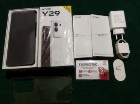 Vivo Y29 batre 6500mah ram 8+8/128gb baru beli seminggu