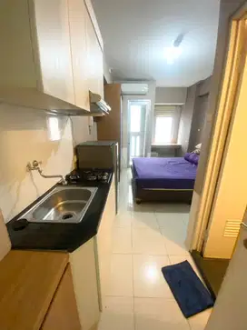 Apartemen Green Bay Pluit Tipe Studio Full Furnished Bagus Rapi + 1 AC