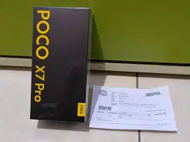POCO X7 Pro 12/512 Black New BNIB Baru