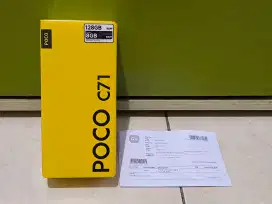 POCO C71 4+4/128 Gold New BNIB Baru