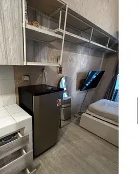 Disewakan Apartemen Studio Tokyo Riverside PIK 2 Full Furnished