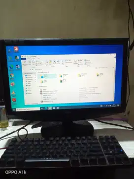 di jual monitor PC mrek AOC 19inci