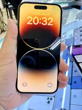Second iPhone 14 Pro 256 Gold iBox Resmi indonesia