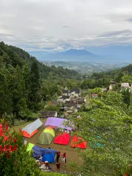 Tanah bonus glamping fasilitas lengkap view spektakuler 3000 meter