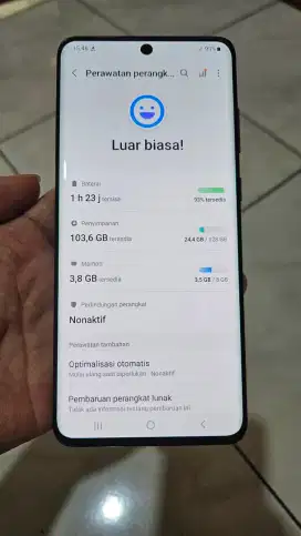 Samsung S20 plus 8/128 normal jaya