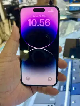 Second iPhone 14 Pro 256 Deep Purple iBox Resmi indonesia