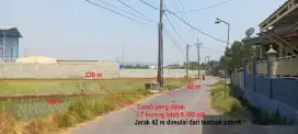 Jual lahan zona industri