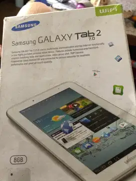 Ssung galaxy tab2  8 gb