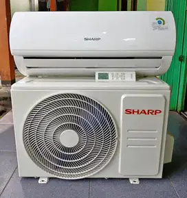 AC SHARP BARU 5 BULAN 1/2 PK LOWWAT HEMAT LISTRIK