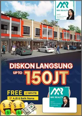 Termurah Ruko 2 Lantai di Antapani Strategis mainroad luas dan elite