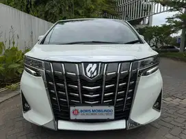 Alphard G 2018 Putih Toyota TDP 5jt ATPM SC Vellfi re Transformers
