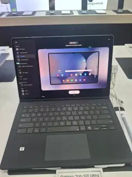 Samsung TAB S10 Plus Bonus Keyboard Ori, Cover Case, S-pen dan Speaker