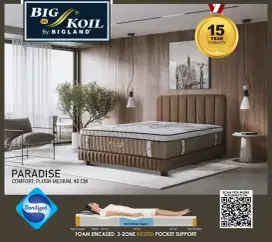 Springbed  Bigkoil Paradise Kenyamanan  Medium Soft Murah Jogja(di)
